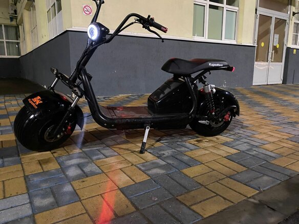 2023 Kugoo Kirin C2 Pro, чёрный, 80000 рублей - вид 2