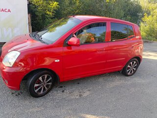 2007 Kia Picanto I, красный, 350000 рублей, вид 4
