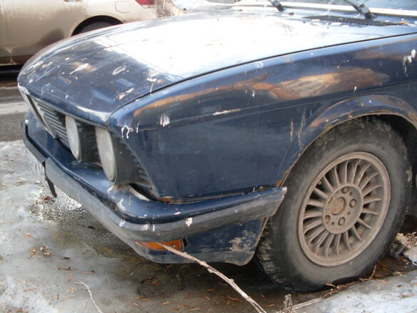 1981 BMW 5 серии 528i II (E28), синий - вид 10