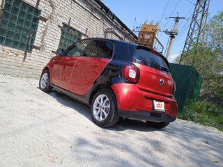2015 Smart Forfour II, красный, 1050000 рублей, вид 4