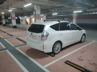 2012 Toyota Prius Alpha I (ZVW40/41), белый, 1350000 рублей, вид 5