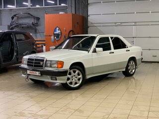 1991 Mercedes-Benz 190 (W201), белый, 420000 рублей, вид 1