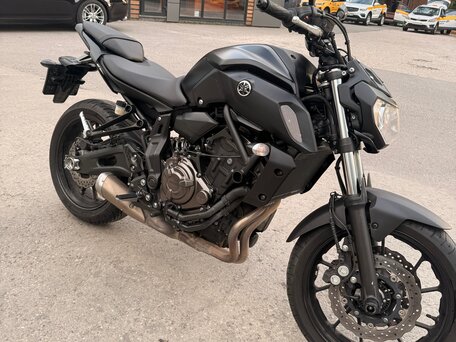 2020 Yamaha MT-07 (FZ-07), чёрный, 760000 рублей, вид 1