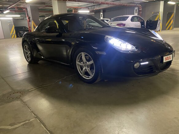 2009 Porsche Cayman I (987) Рестайлинг, чёрный - вид 4