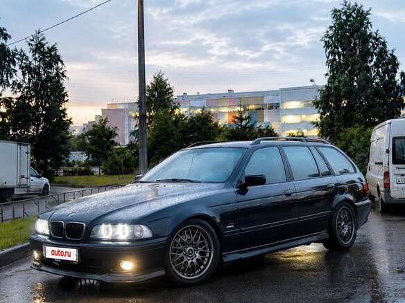 1998 BMW 5 серии 523i IV (E39), синий, 600000 рублей