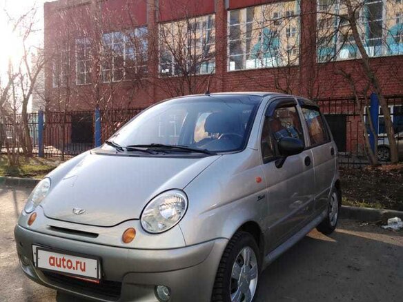 2008 Daewoo Matiz Best I Рестайлинг, серебристый