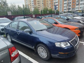 2006 Volkswagen Passat B6, синий, 1650000 рублей, вид 2