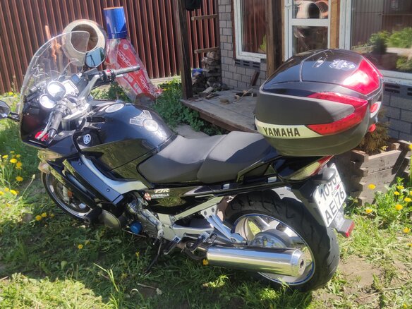 2008 Yamaha FJR1300, чёрный, 550000 рублей - вид 7