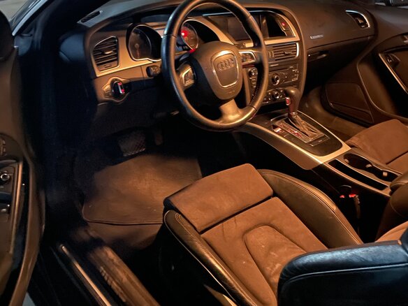 2010 Audi A5 I (8T), чёрный, 1150000 рублей - вид 4