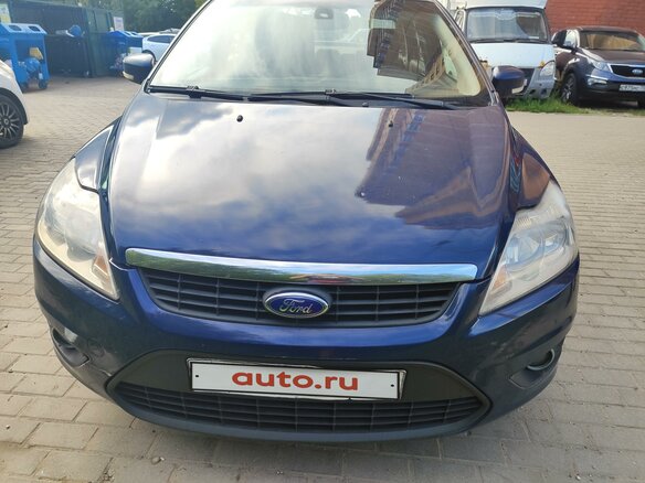 2008 Ford Focus II Рестайлинг, синий, 470000 рублей