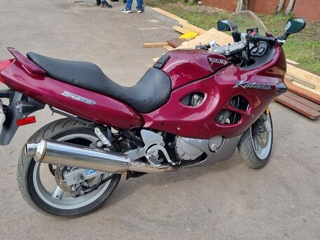 1999 Suzuki GSX 750F Katana, пурпурный, 295000 рублей, вид 2