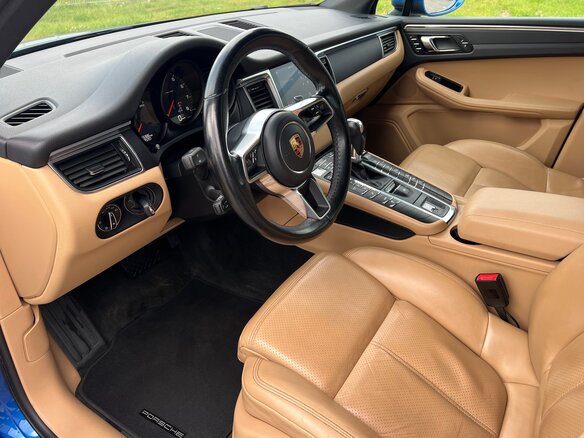2018 Porsche Macan I, синий, 3500000 рублей - вид 9