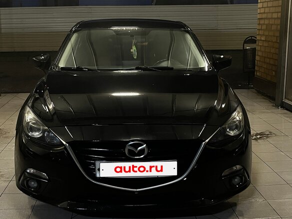 2015 Mazda 3 III (BM), чёрный, 1300000 рублей - вид 4