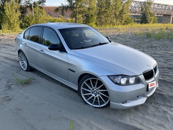2007 BMW 3 серии 320d V (E90/E91/E92/E93), серебристый, 1090000 рублей - вид 14