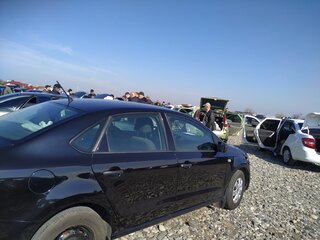 2013 Volkswagen Polo V, чёрный, 1100000 рублей, вид 3