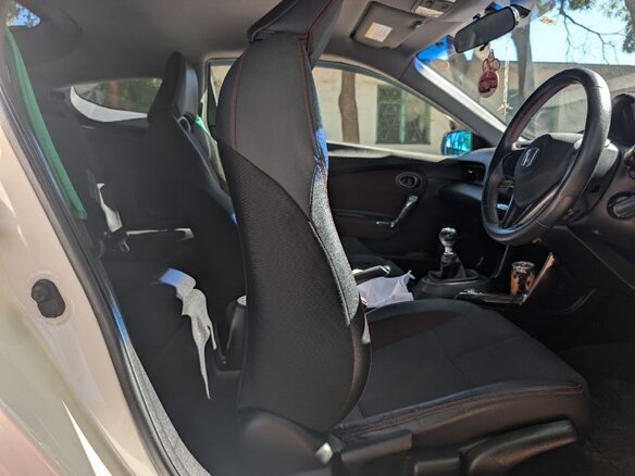 2013 Honda CR-Z Hybrid I Рестайлинг, белый, 1599500 рублей - вид 7