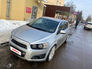 2012 Chevrolet Aveo II, серебристый, 480000 рублей, вид 2
