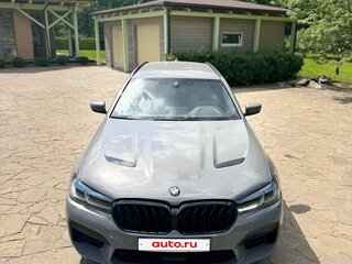2021 BMW 5 серии 530d xDrive VII (G30/G31/G38) Рестайлинг, серый, 3650000 рублей, вид 4