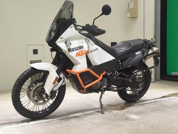 2011 KTM 990 Adventure, белый - вид 1