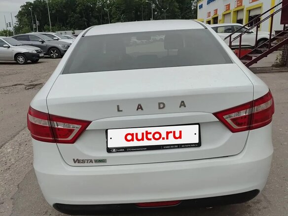 2018 Lada (ВАЗ) Vesta I, белый - вид 5