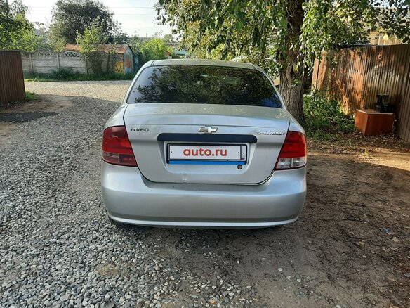 2005 Chevrolet Aveo I, серебристый - вид 6