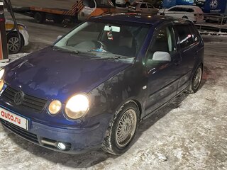 2003 Volkswagen Polo IV, синий, 200000 рублей, вид 3