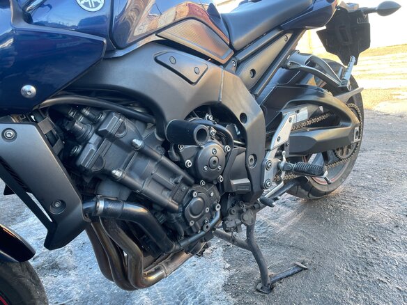 2007 Yamaha FZ1, синий, 550000 рублей - вид 28
