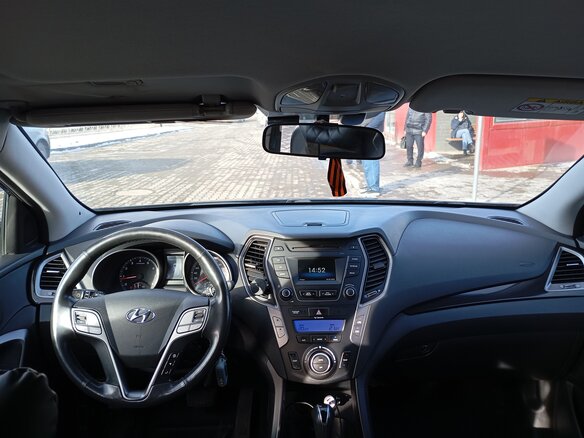 2015 Hyundai Santa Fe III, синий, 1550000 рублей - вид 15