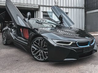 2018 BMW i8 I Рестайлинг, серый, 7000000 рублей, вид 1