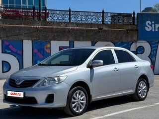 2012 Toyota Corolla X (E140, E150) Рестайлинг, серебристый, 999000 рублей, вид 1