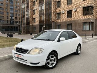 2000 Toyota Corolla IX (E120, E130), белый, 700000 рублей, вид 1