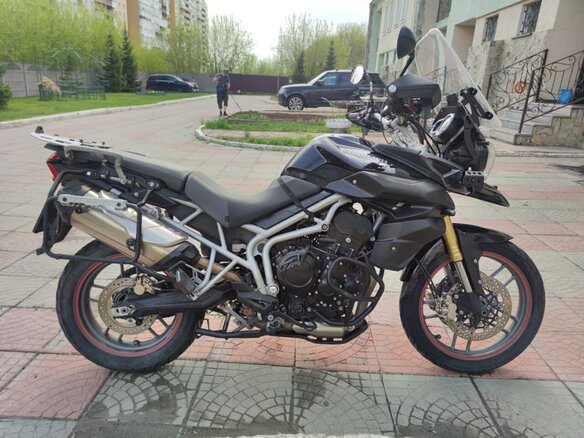 2011 Triumph Tiger 800, чёрный, 549000 рублей - вид 1