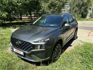 2022 Hyundai Santa Fe IV Рестайлинг, серый, 5000000 рублей, вид 1