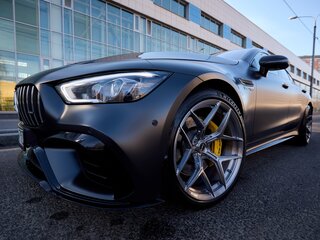 2020 Mercedes-Benz AMG GT 4-Door Coupe 63 S I, серый, 14500000 рублей, вид 3