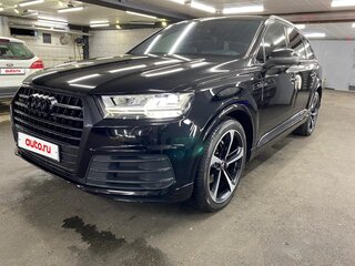 2016 Audi Q7 II (4M), чёрный, 4550000 рублей, вид 1