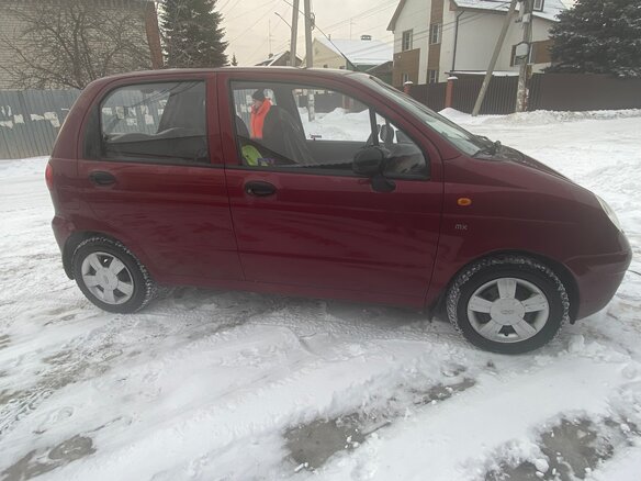 2006 Daewoo Matiz I Рестайлинг, красный, 360000 рублей - вид 2
