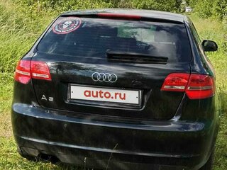 2008 Audi A3 II (8P) Рестайлинг 2, чёрный, 1000000 рублей, вид 5