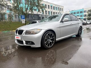 2009 BMW 3 серии 320i V (E90/E91/E92/E93) Рестайлинг, серебристый, 900000 рублей, вид 1