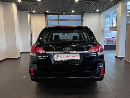 2012 Subaru Outback IV, чёрный, 1230000 рублей, вид 4