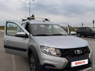 2021 Lada (ВАЗ) Largus Cross I Рестайлинг, серый, 1350000 рублей, вид 2