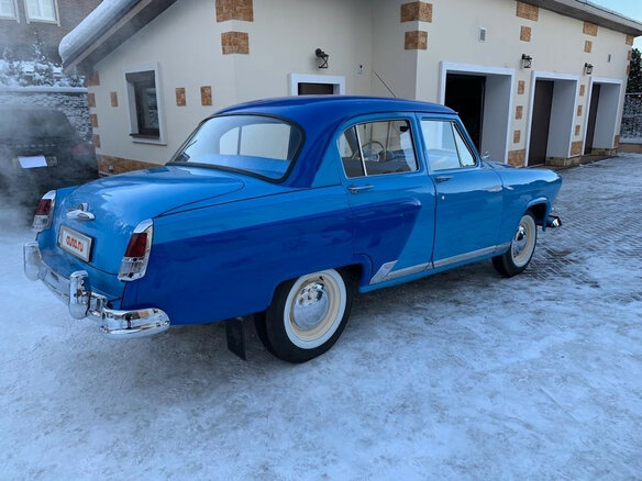 1958 ГАЗ 21 «Волга» 21В, голубой - вид 5
