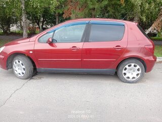 2004 Peugeot 307 I, красный, 192000 рублей, вид 5
