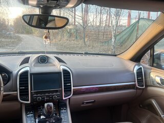 2013 Porsche Cayenne Diesel II (958), зелёный, 2300000 рублей, вид 2