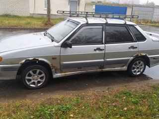 2001 Lada (ВАЗ) 2115, серебристый, 89000 рублей, вид 4