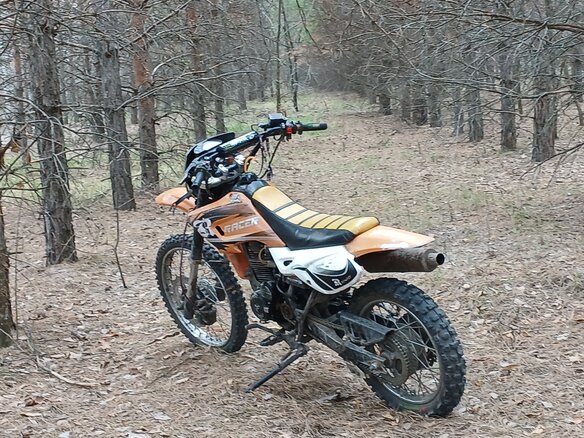 2014 Racer Enduro, оранжевый, 80000 рублей - вид 9