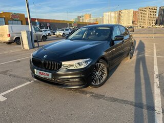 2019 BMW 5 серии 520d VII (G30/G31/G38), чёрный, 2600000 рублей, вид 1