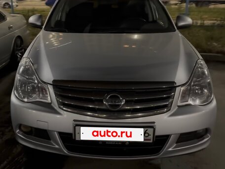 2014 Nissan Almera III (G15), серебристый, 780000 рублей, вид 3