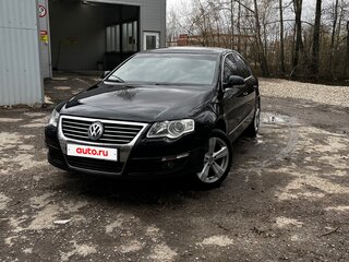 2007 Volkswagen Passat B6, чёрный, 500000 рублей, вид 3