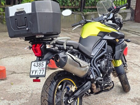 2011 Triumph Tiger 800, жёлтый, 630000 рублей, вид 3