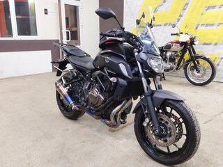 2019 Yamaha MT-07 (FZ-07), чёрный, 645000 рублей, вид 1